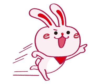 The original e-heya.net rabbit character