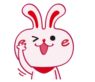 The original e-heya.net rabbit character