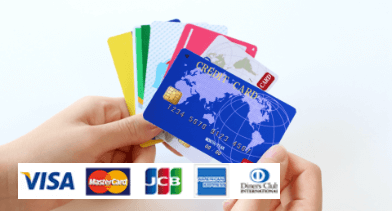 Pay with your credit card or use e-payment