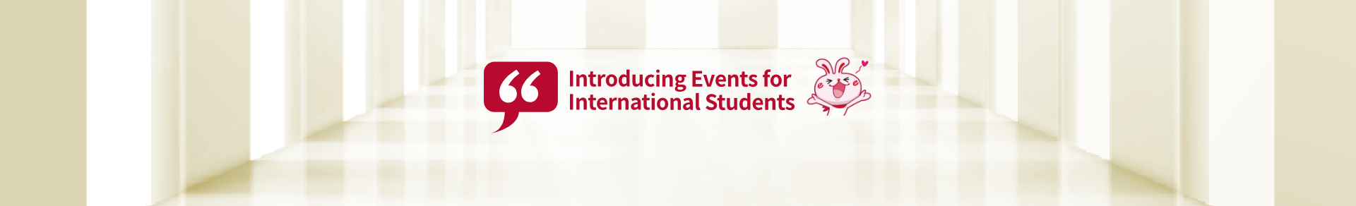 Introducing Events for International Students