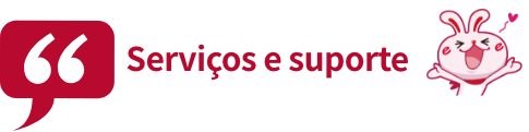 Serviços e suporte