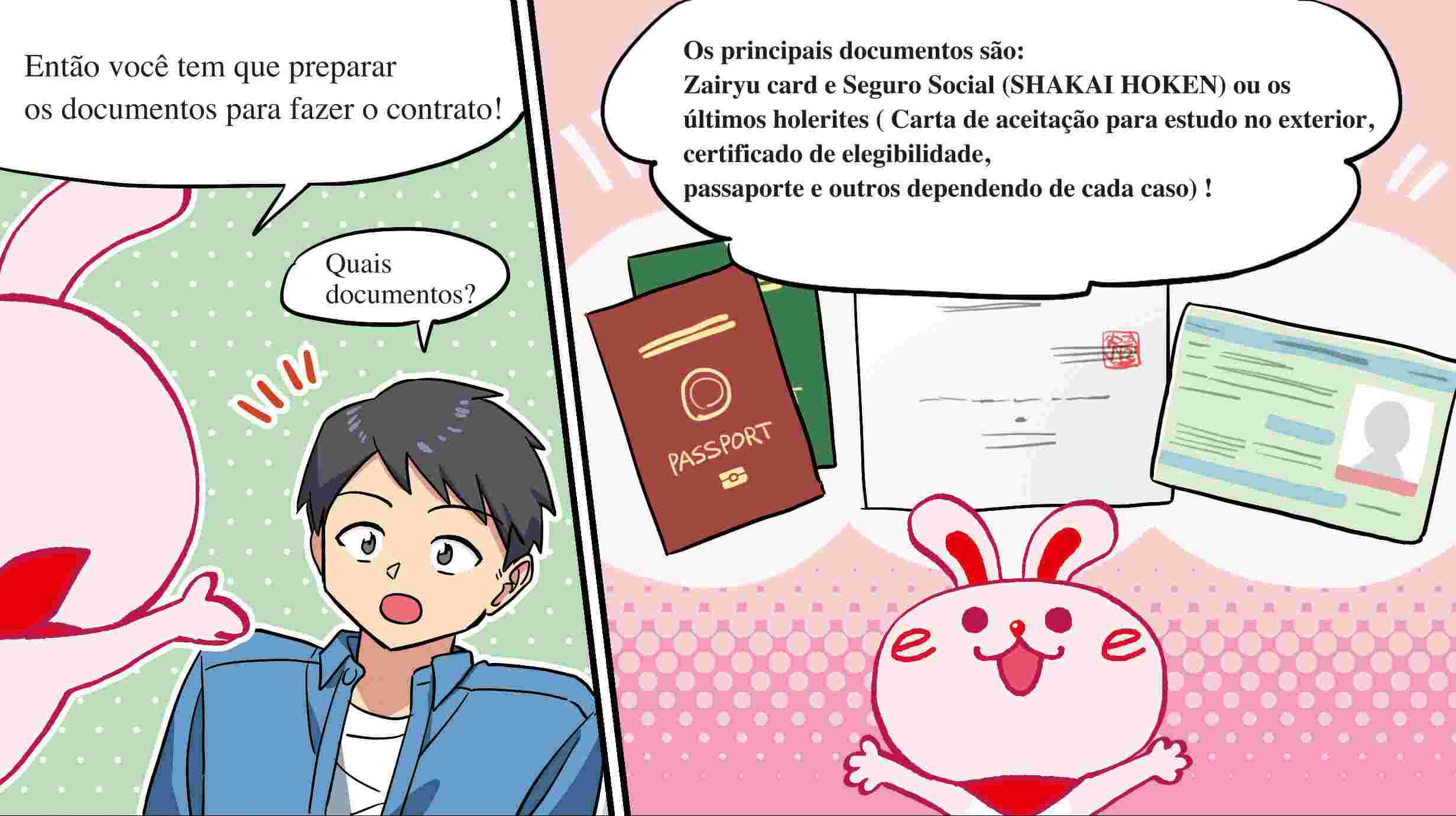 Quais são os documentos que vou precisar?