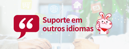 Suporte em outros idiomas