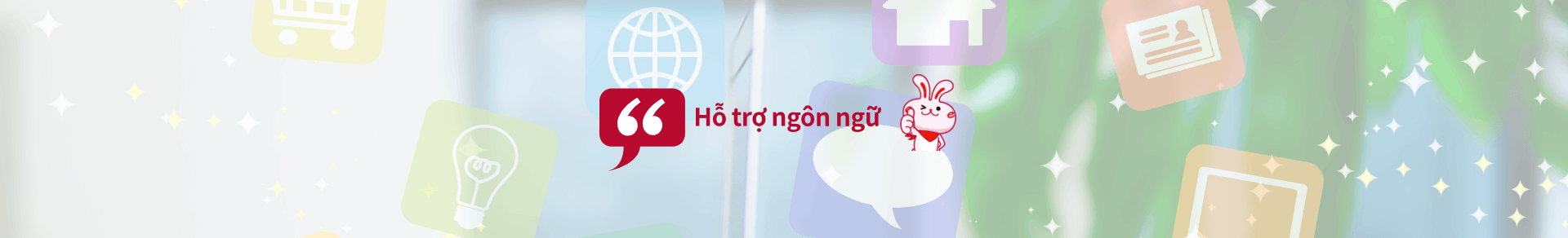 Hỗ trợ về ngôn ngữ